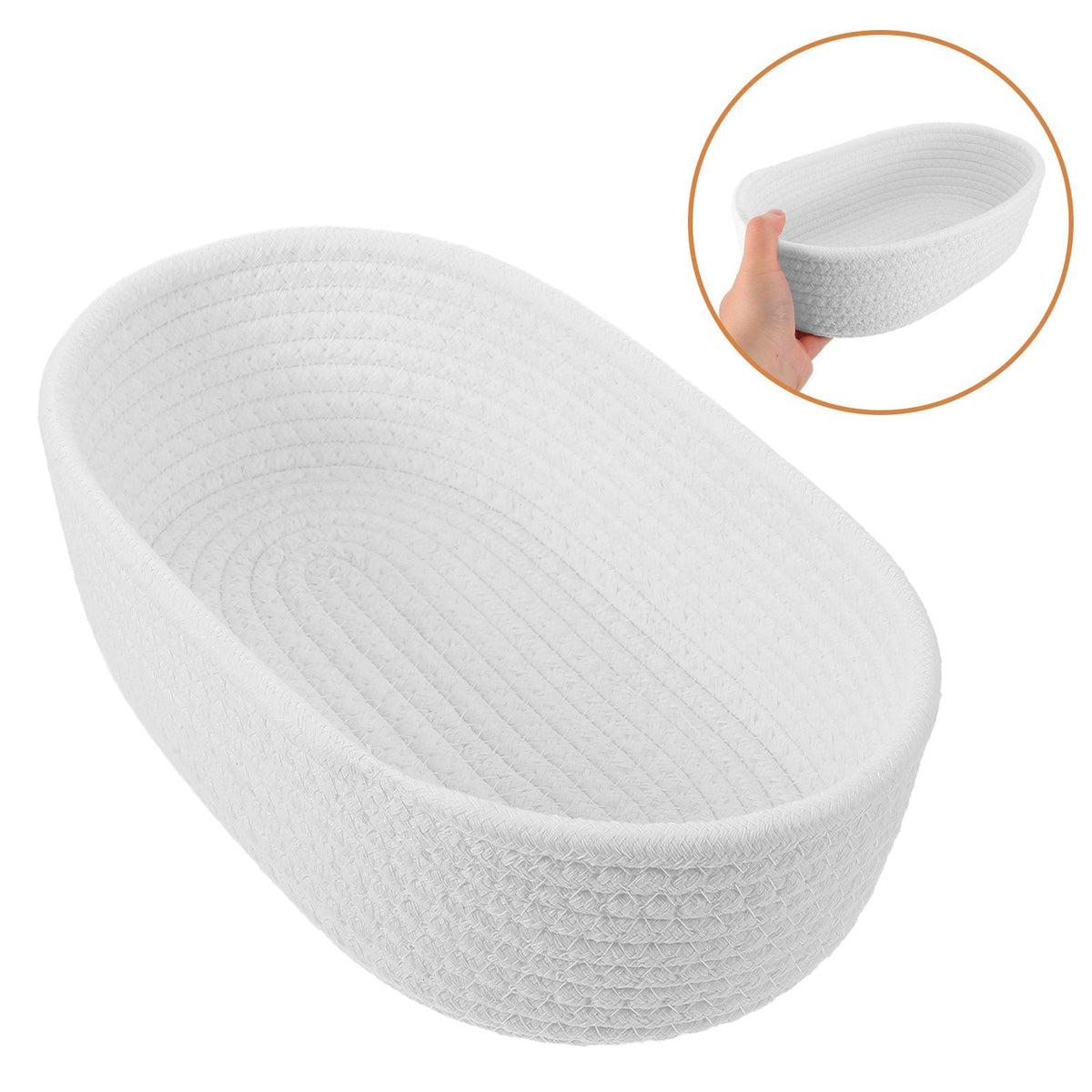 Cotton Rope Boat - Shaped Storage Basket | Tabularaaza