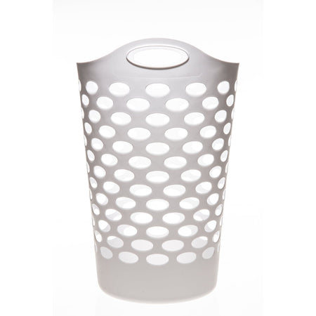 Flexible Round Plastic Laundry Hamper | Tabularaaza