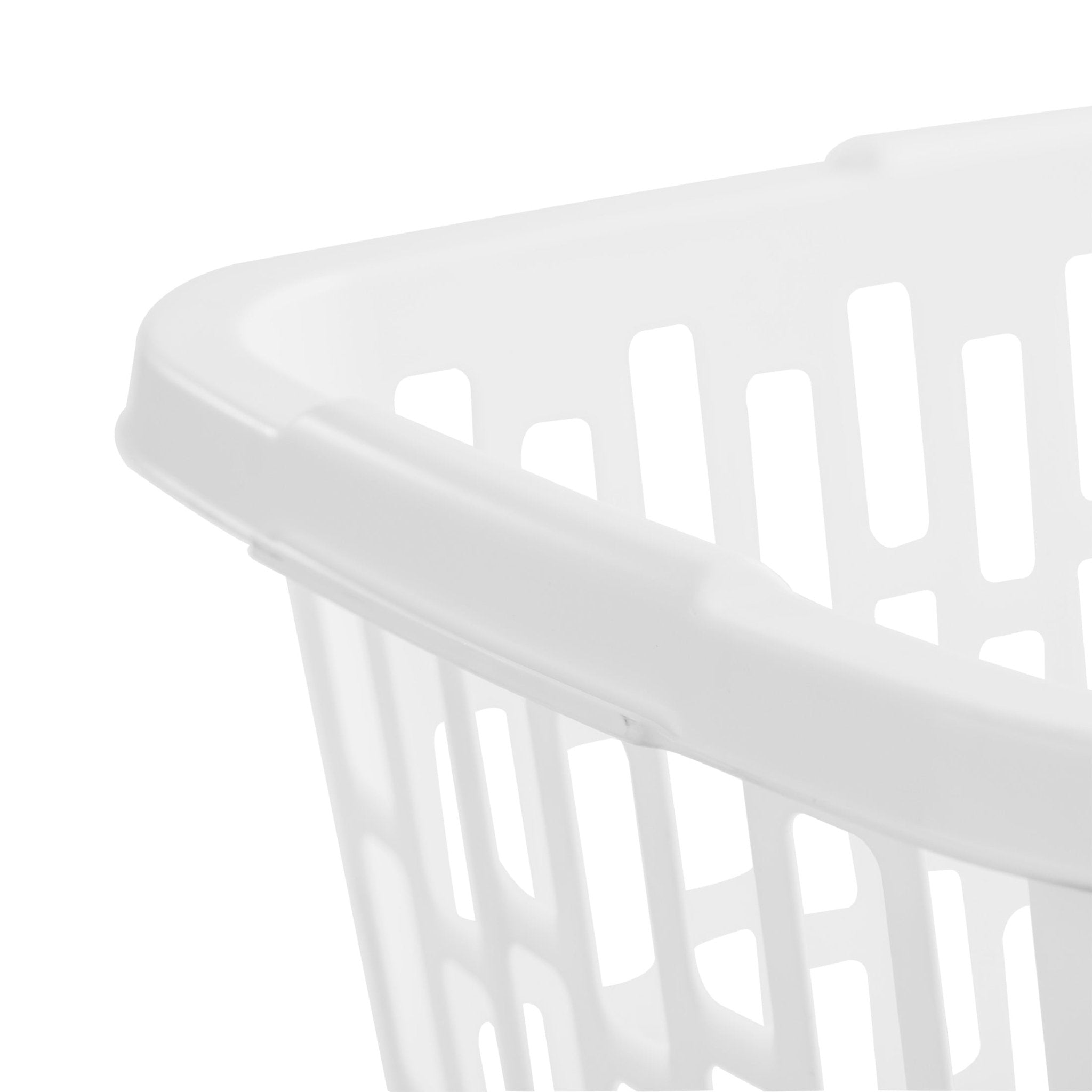 Rectangular Plastic Laundry Basket | Tabularaaza
