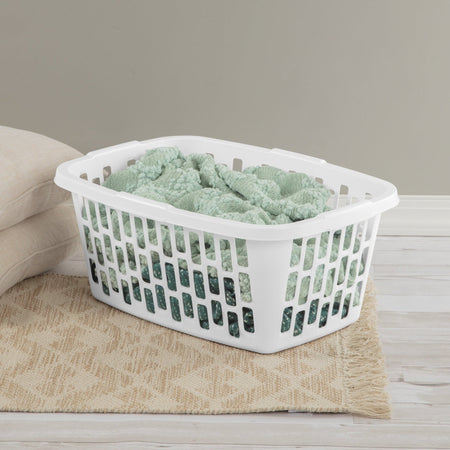Rectangular Plastic Laundry Basket | Tabularaaza