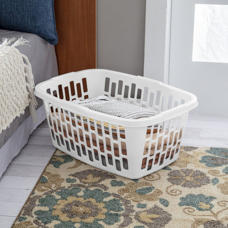 Rectangular Plastic Laundry Basket | Tabularaaza