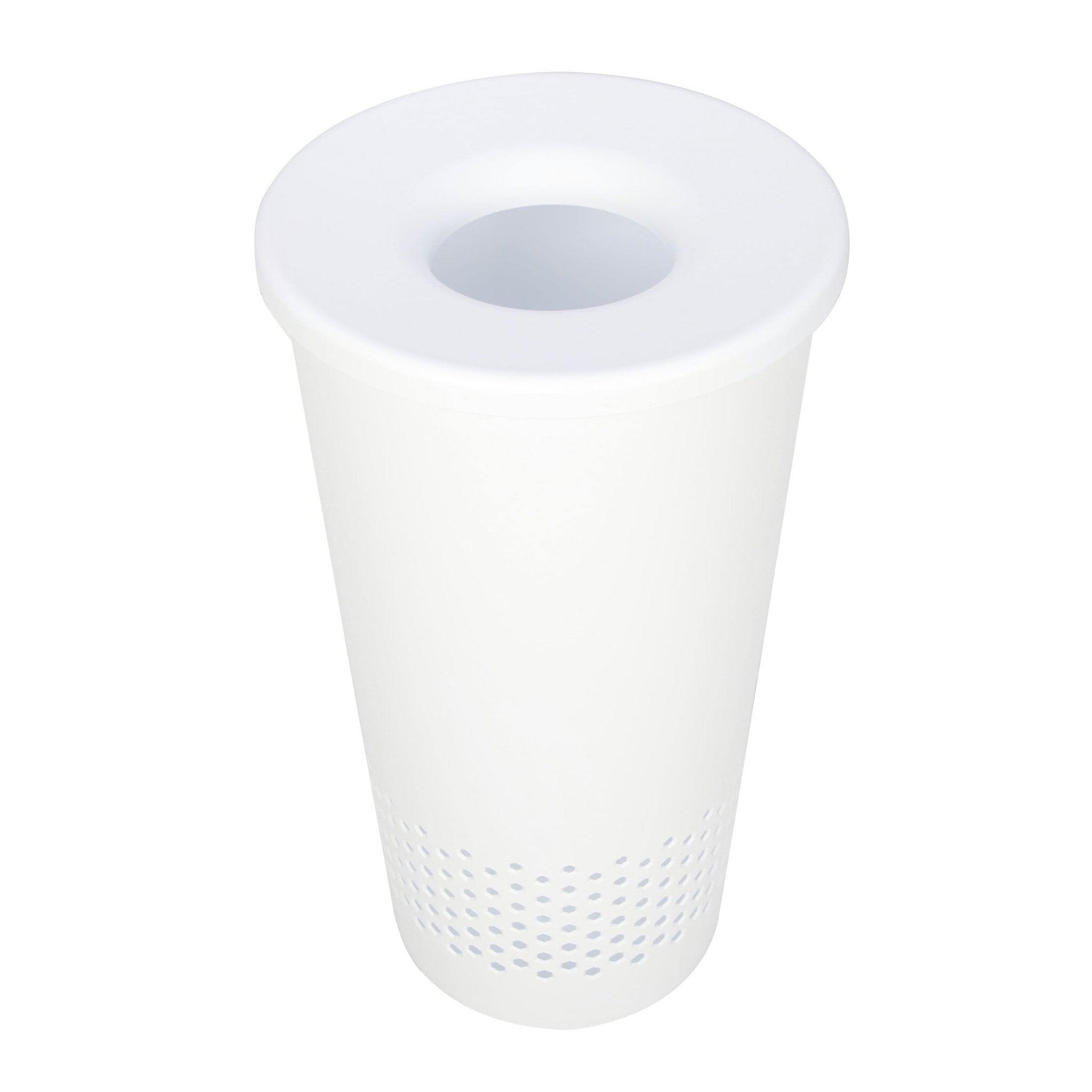 Round Lidded Laundry Hamper | Tabularaaza