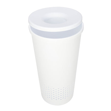 Round Lidded Laundry Hamper | Tabularaaza