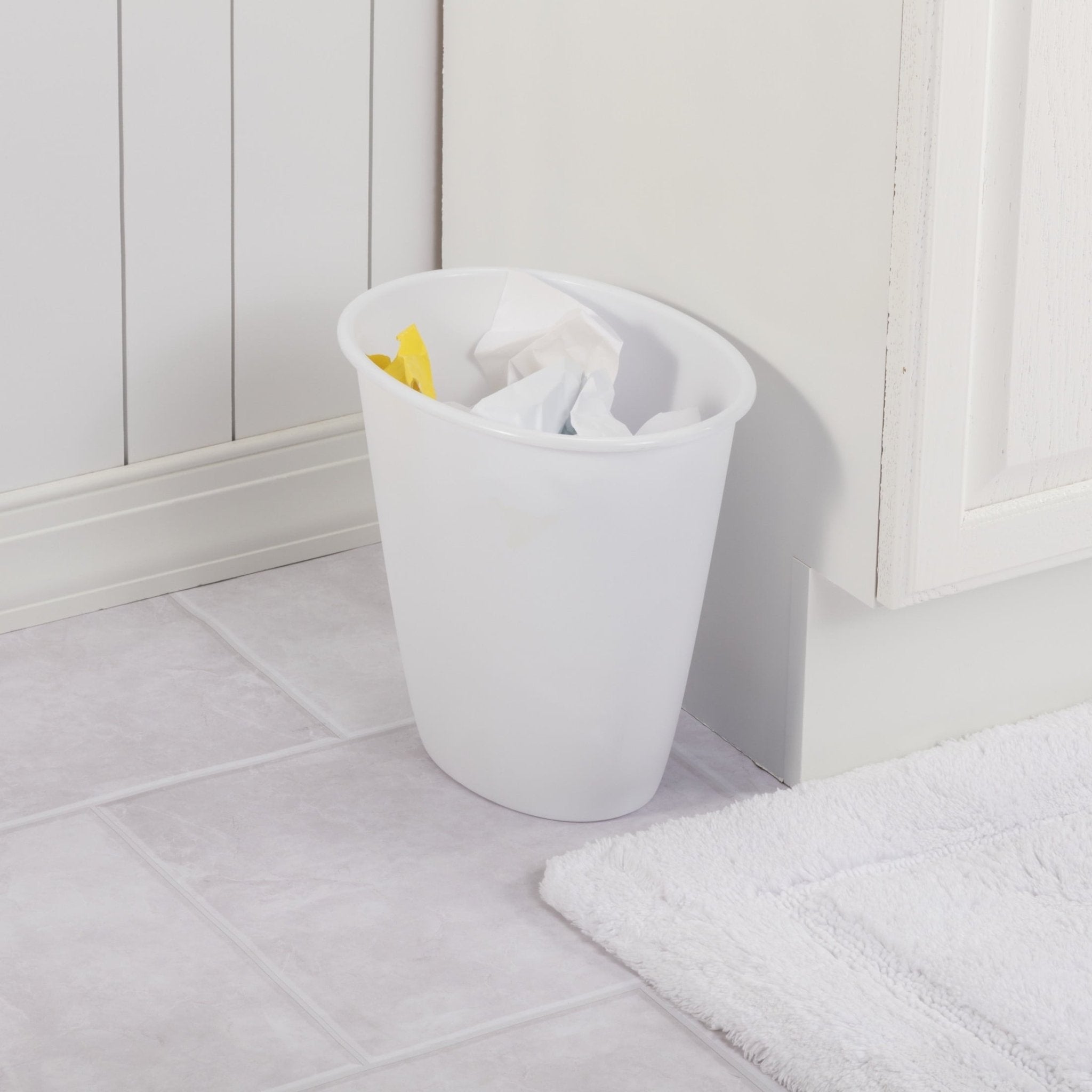 Small Bathroom Wastebasket | Tabularaaza